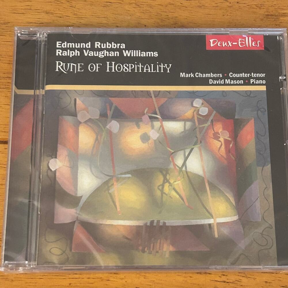 Rubbra Vaughan Williams – Rune of Hospitality CD 2001 Classical Deux-Elles New